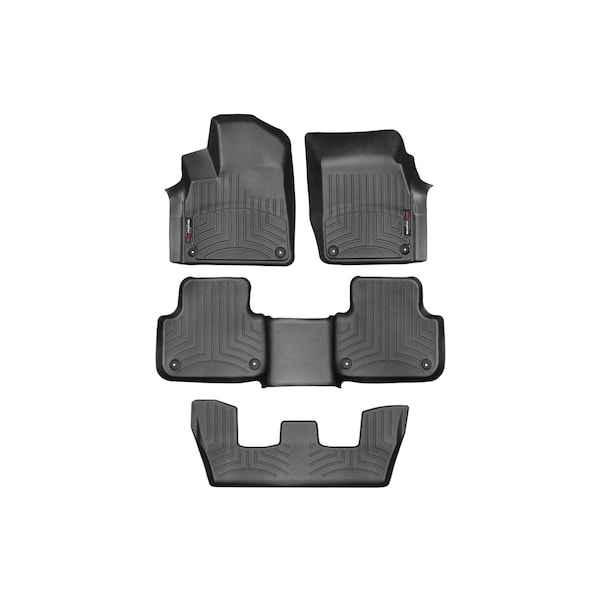 Weathertech Front, Rear, and Rear Floorliners, 44887-1-2-3 44887-1-2-3 - main